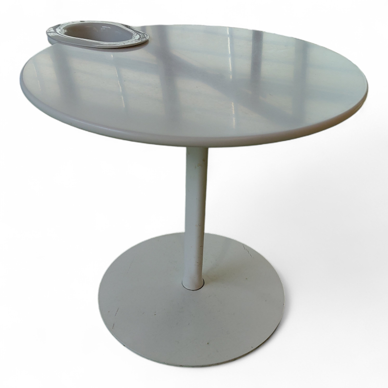 Grip med vase Hvit corian,