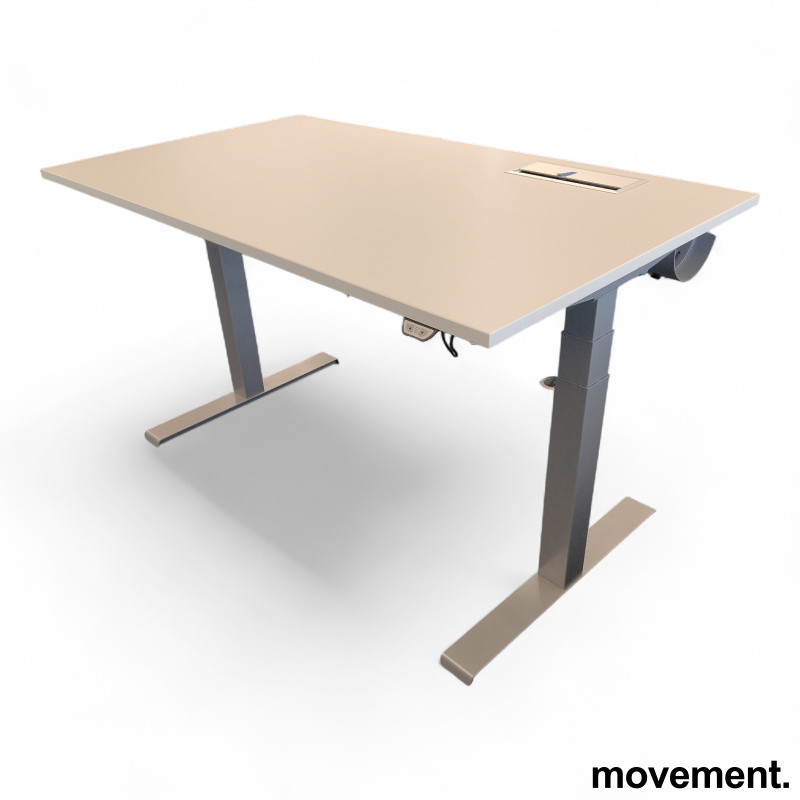 P-serie 140x80cm Hvit laminat, - 1 / 2