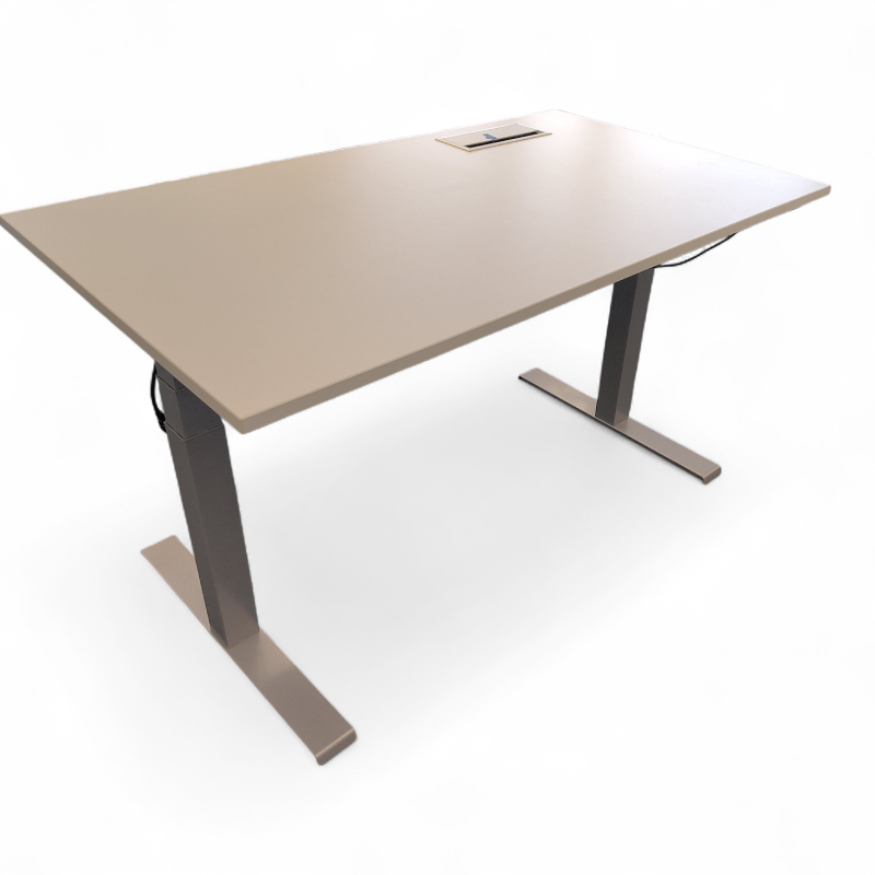 P-serie 140x80cm Hvit laminat,