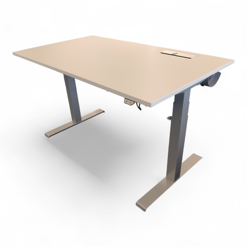 P-serie 140x80cm Hvit laminat,