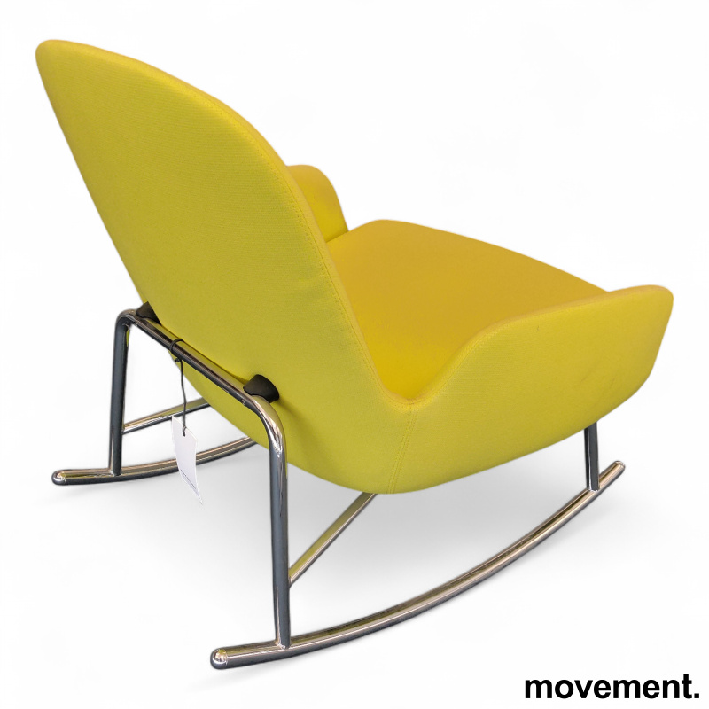 Era Rocking chair low Gult stoff - 2 / 2