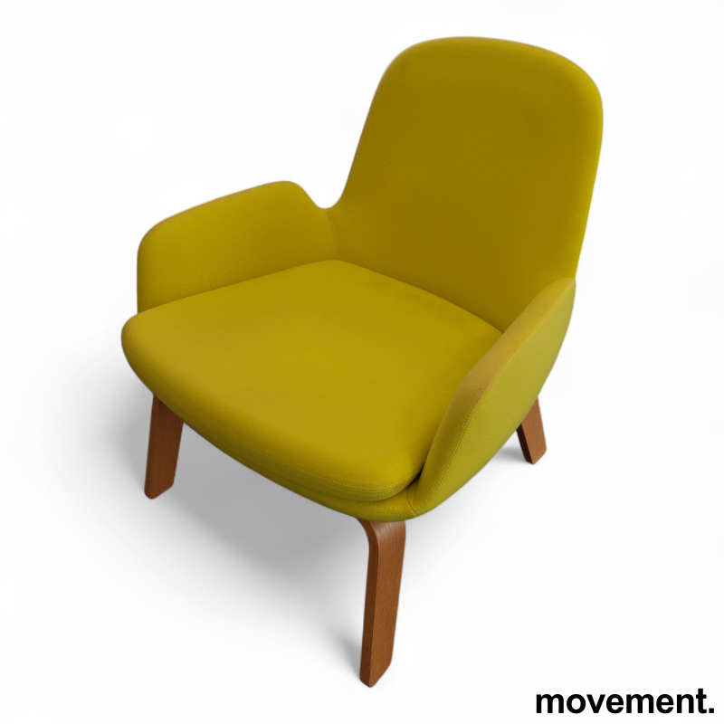 Era Lounge Chair low wood Gult - 1 / 2