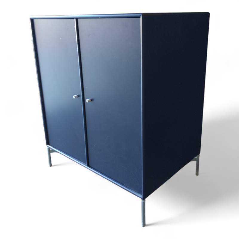 Skap 1118 Cover med ben Mørk blå,