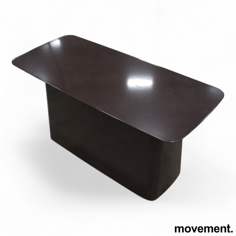 Metal side table L Chocolate, Brukt - 2 / 2