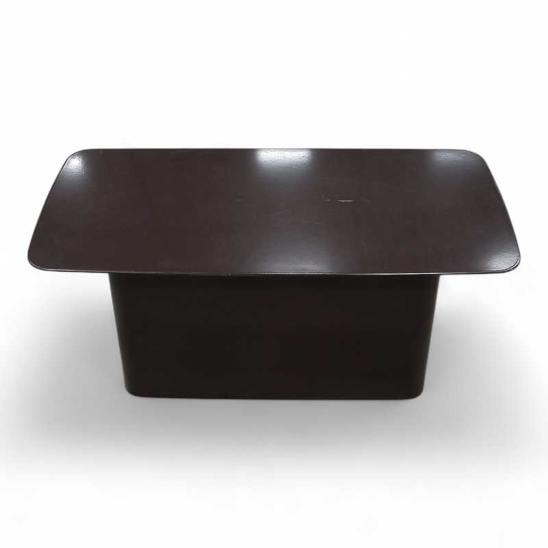 Metal side table L Chocolate, Brukt