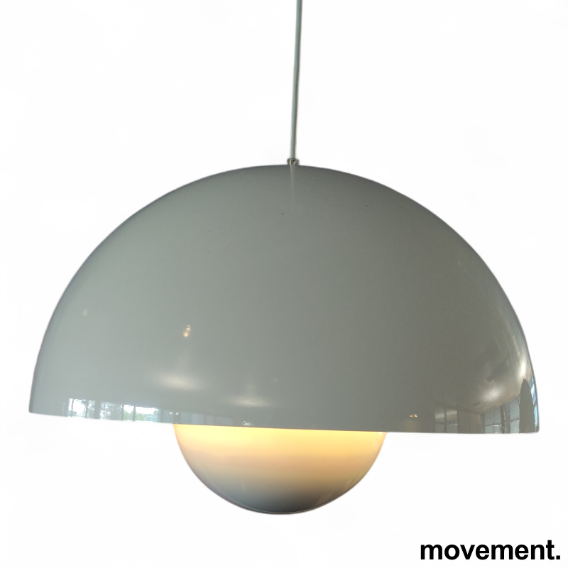 Flowerpot VP2 Pendant Hvit, Pent - 1 / 2