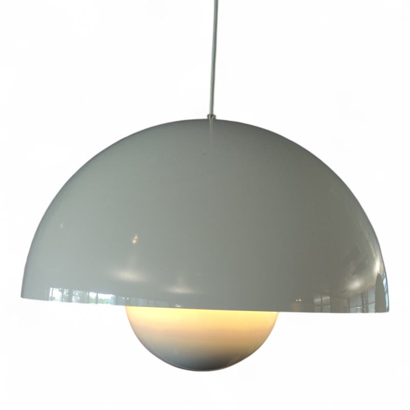 Flowerpot VP2 Pendant Hvit, Pent