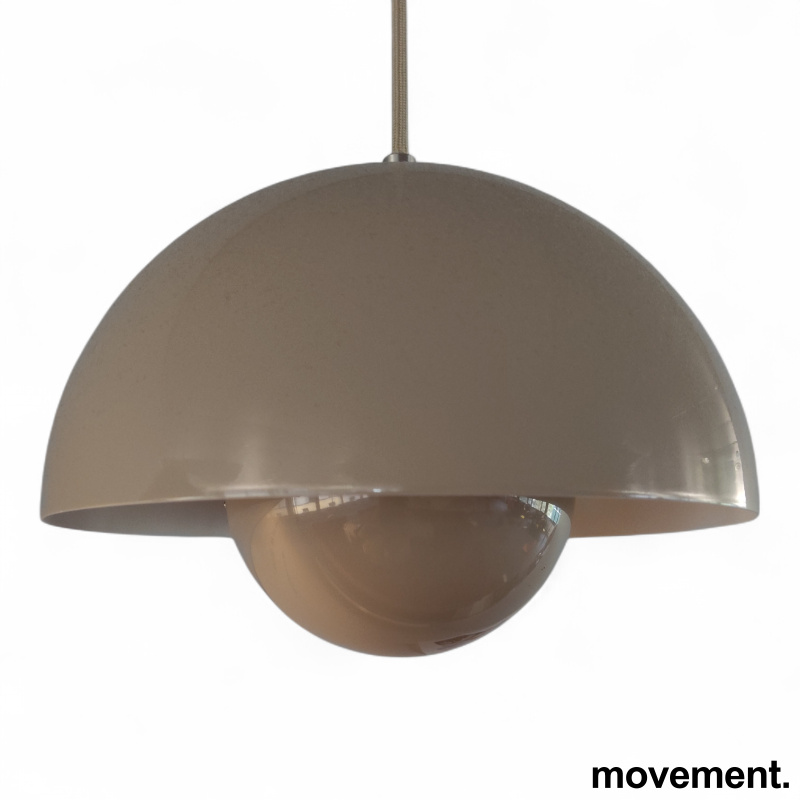 Flowerpot VP1 Beige, Pent brukt - 1 / 3