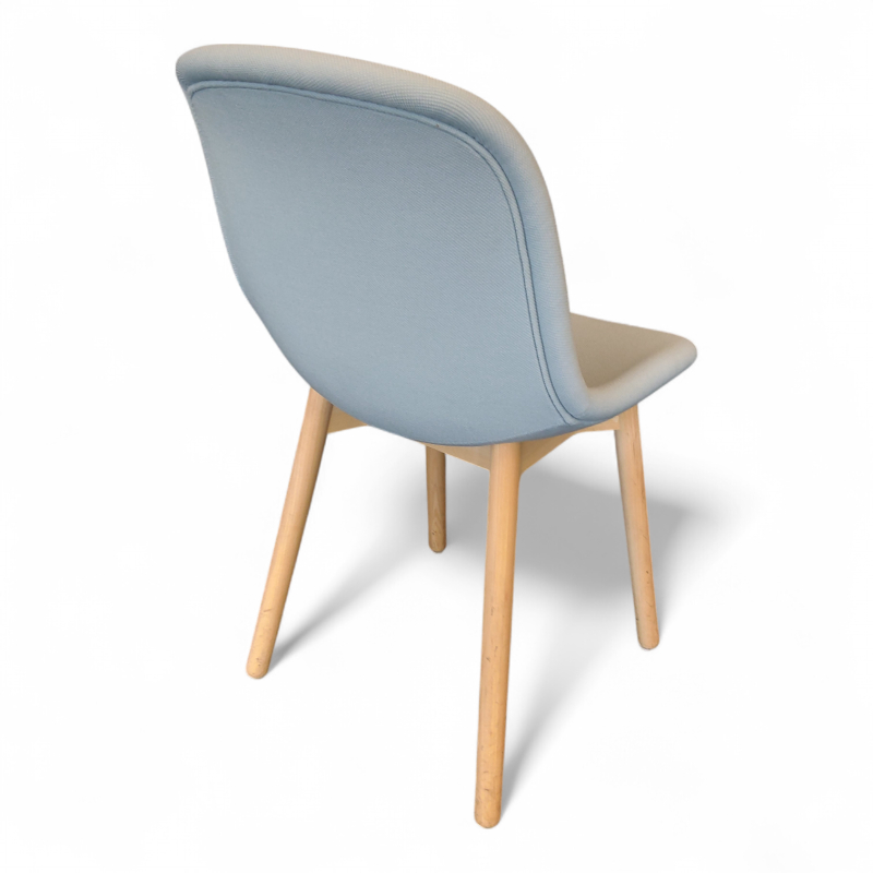 Fiber Side Chair Wood Base