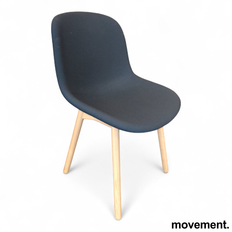 Fiber Side Chair Wood Base - 1 / 2