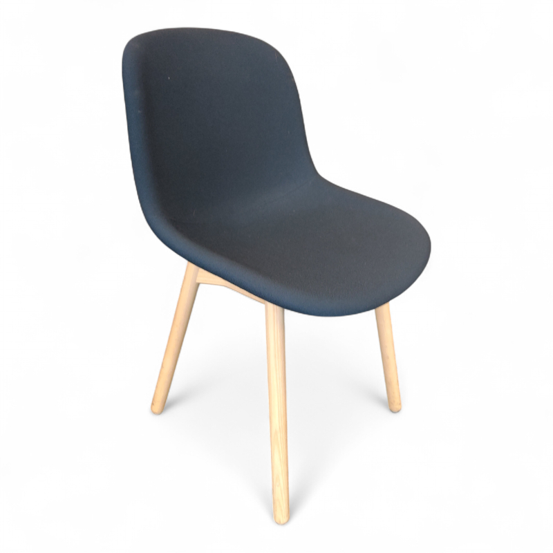 Fiber Side Chair Wood Base