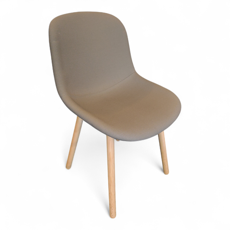Fiber Side Chair Wood Base