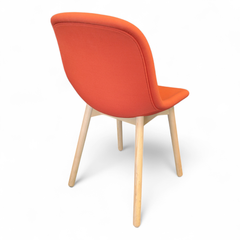Fiber Side Chair Wood Base