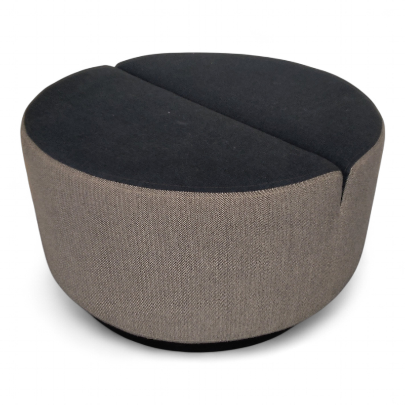 Movie puff Ø=70cm Mørkt blått stoff