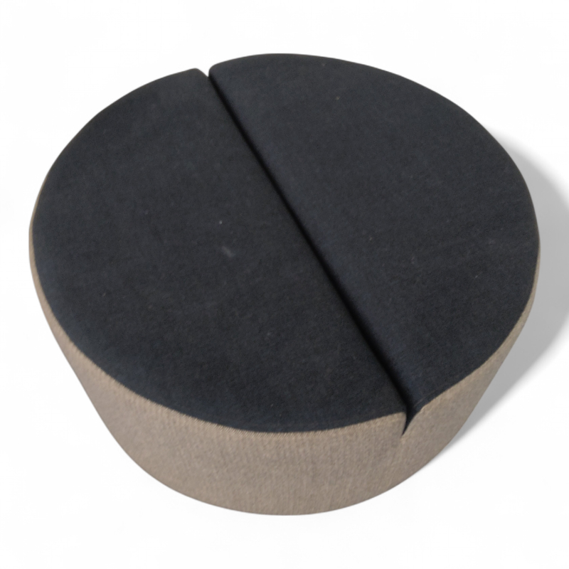 Movie puff Ø=70cm Mørkt blått stoff