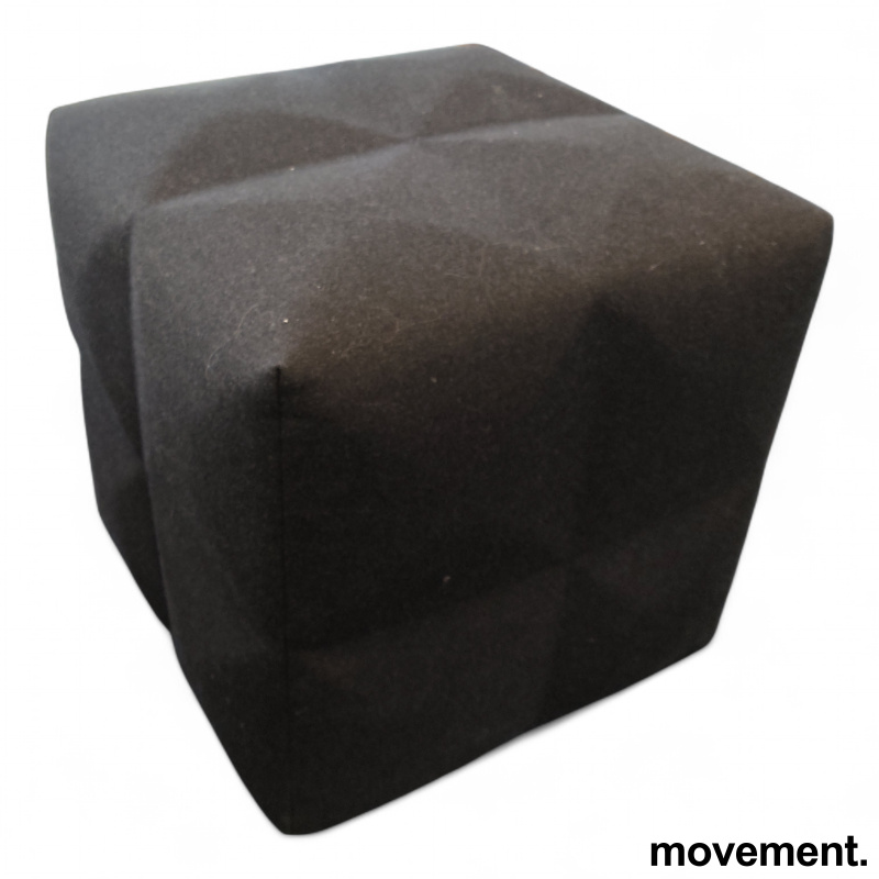 BuzziCube Sort melert stoff, Pent - 1 / 2