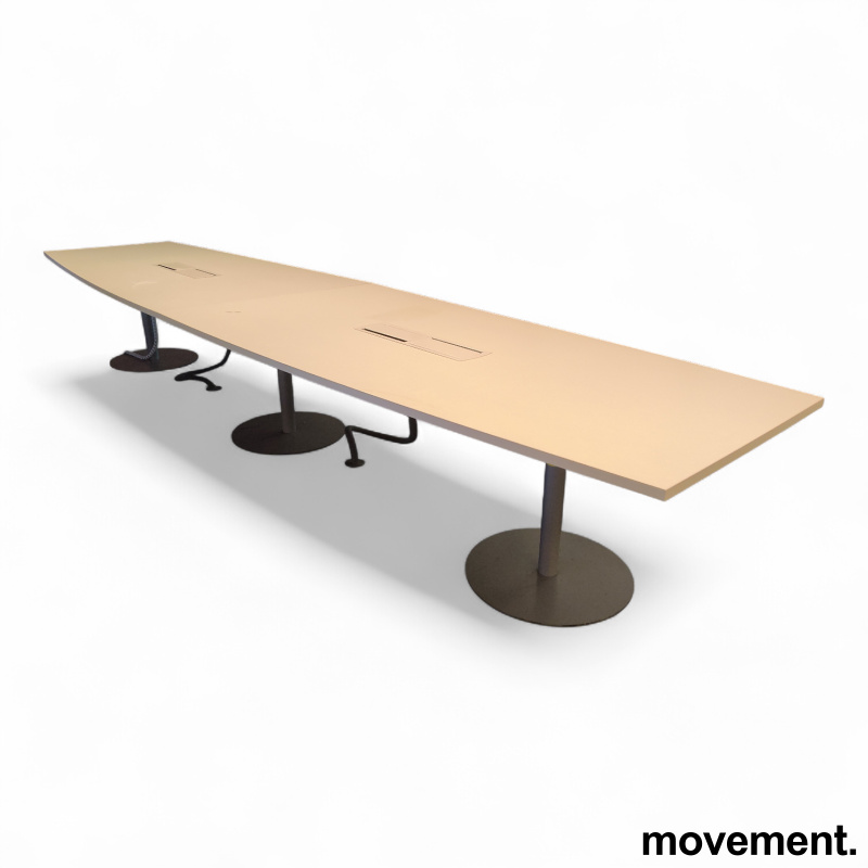 Connect møtebord 480x120cm Hvit - 2 / 2