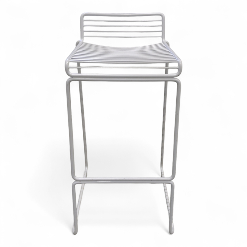 Hee barstol 75cm Hvitlakkert