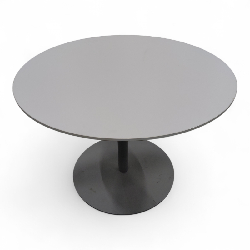 Connect møtebord Ø=105cm Hvit
