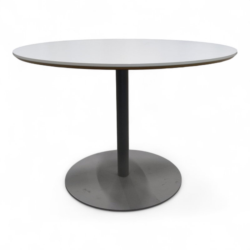 Connect møtebord Ø=105cm Hvit