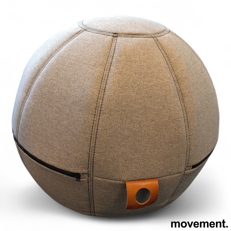 Office ballz big Lyst grått stoff,