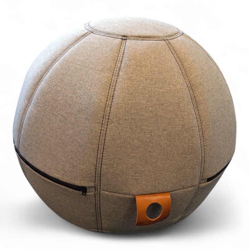 Office ballz big Lyst grått stoff,