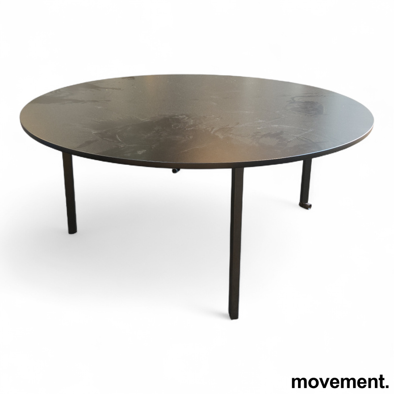 Fast Ø=160cm Sort, Pent brukt - 2 / 2