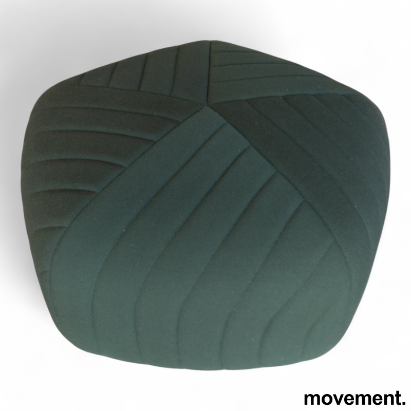 Five Pouf Large Grønt stoff