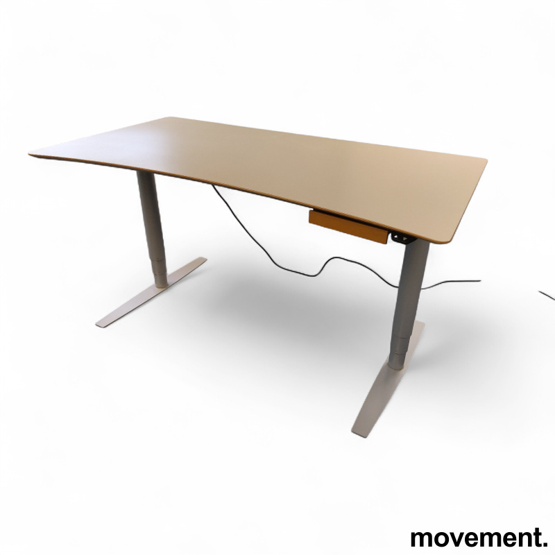 Hevsenk 140x80cm med magebue Beige - 1 / 2