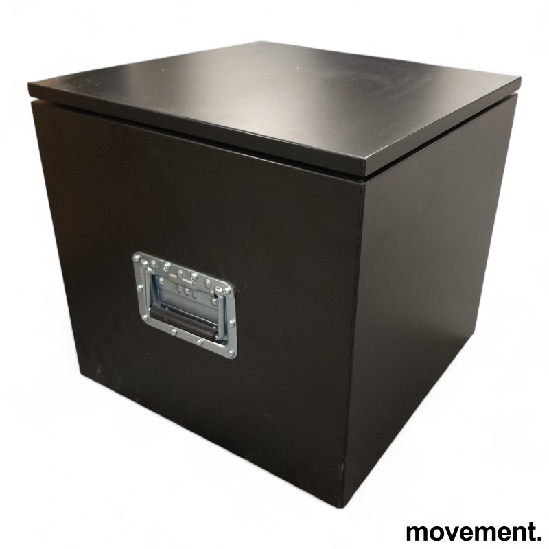 Stage Box Small med topplate Sort