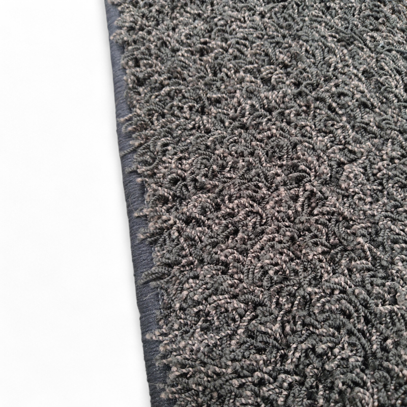 Teppe 260x200cm Sort med lilla