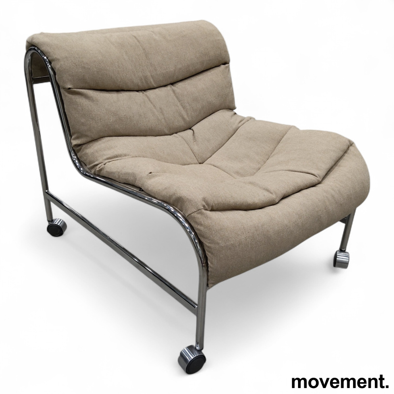 Sunny Easy Chair med hjul Beige - 1 / 3