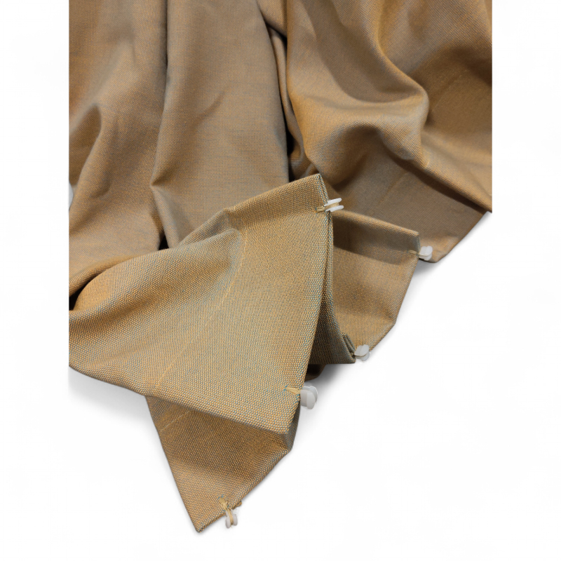 Gardin 240x270cm Brun, blå