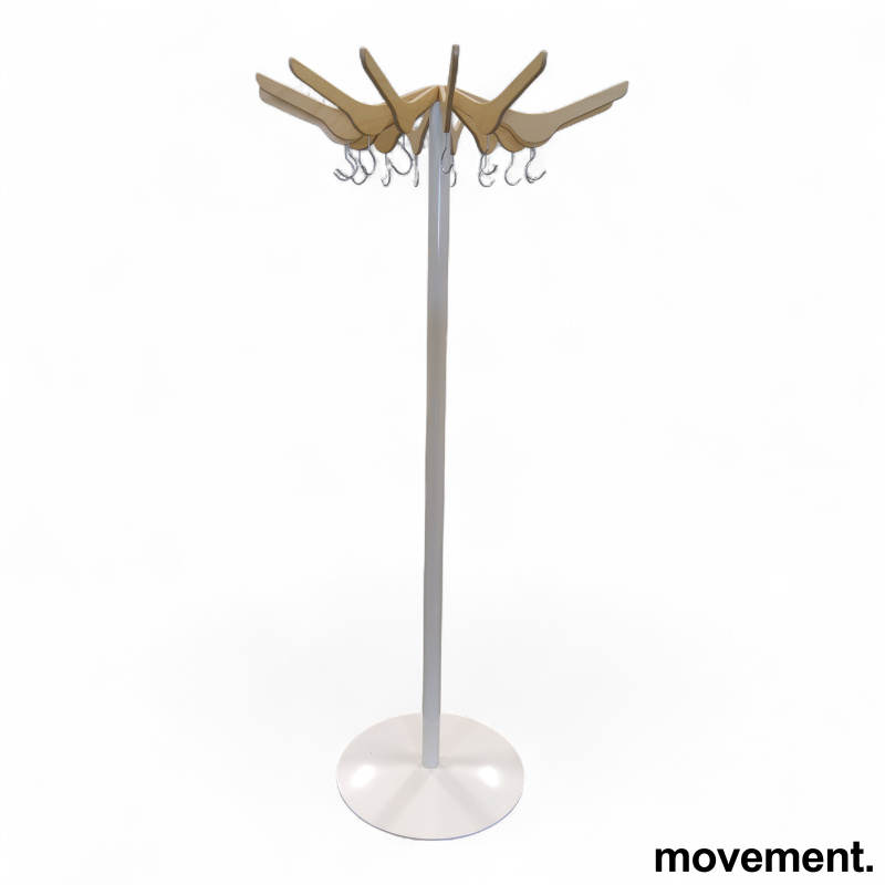 Hanger Bjerk finer, hvitlakkert - 1 / 2