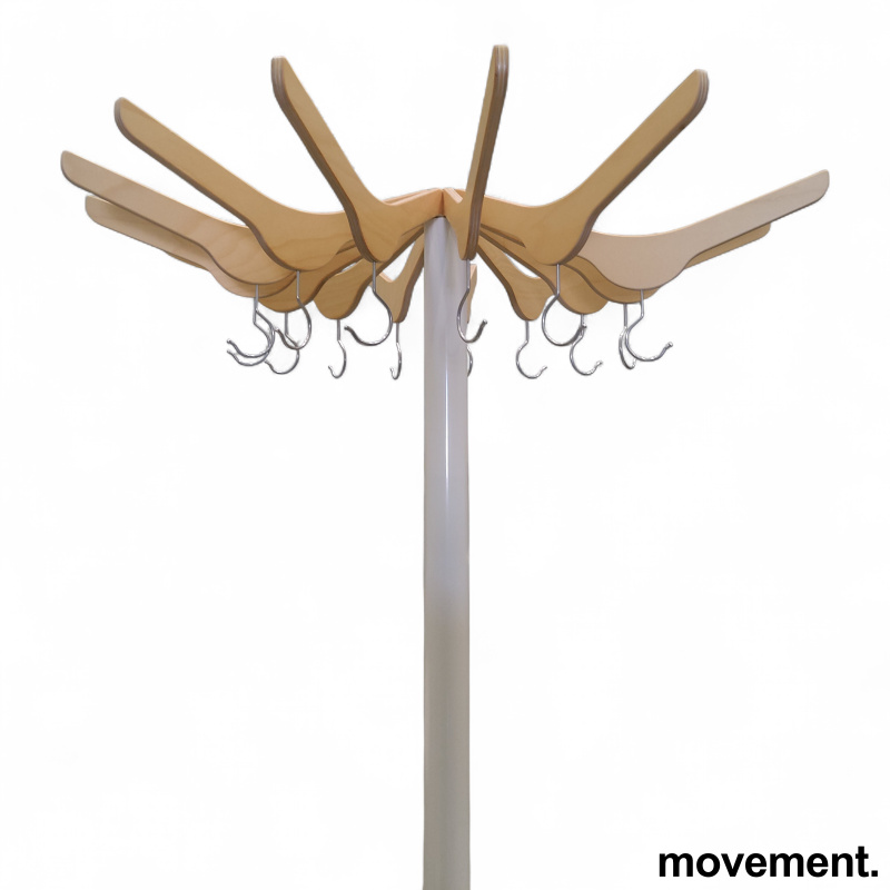 Hanger Bjerk finer, hvitlakkert - 2 / 2