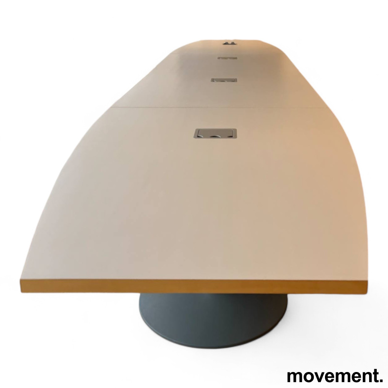 Møtebord 632x135cm Hvit laminat, - 2 / 2