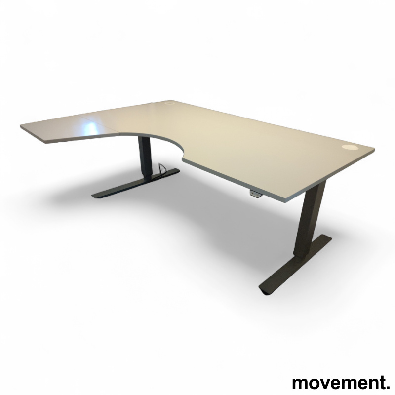 Izi Pro 180x130cm venstre Lys grå - 1 / 2