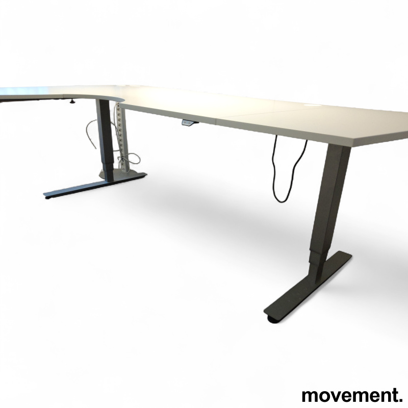 Izi pro 240x130cm venstre Lys grå - 2 / 2