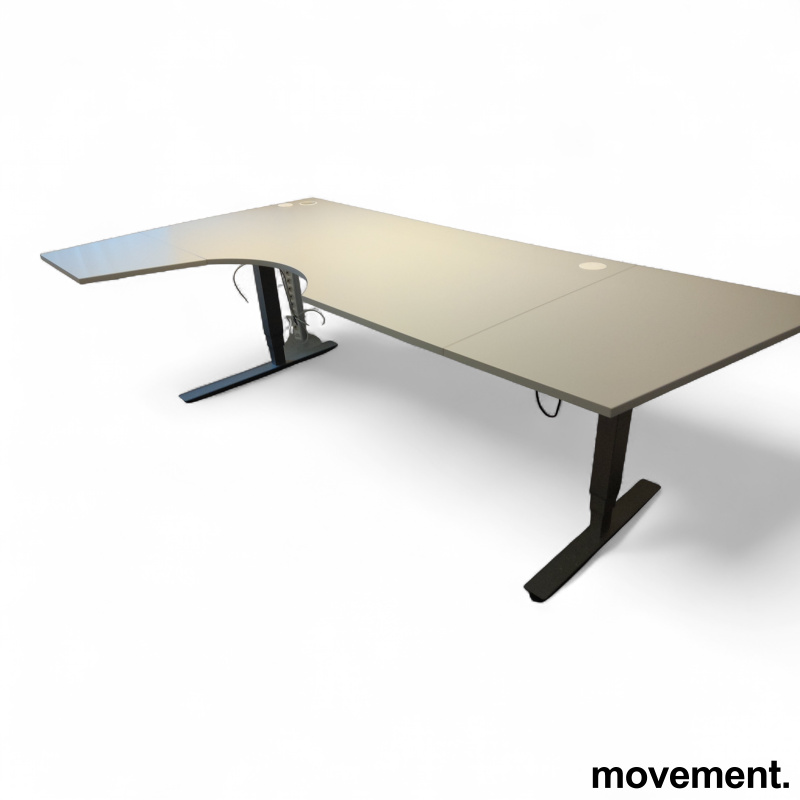 Izi pro 240x130cm venstre Lys grå - 1 / 2