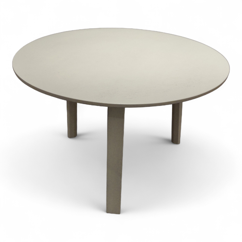 Bella loungebord Ø60 Hvitlakkert