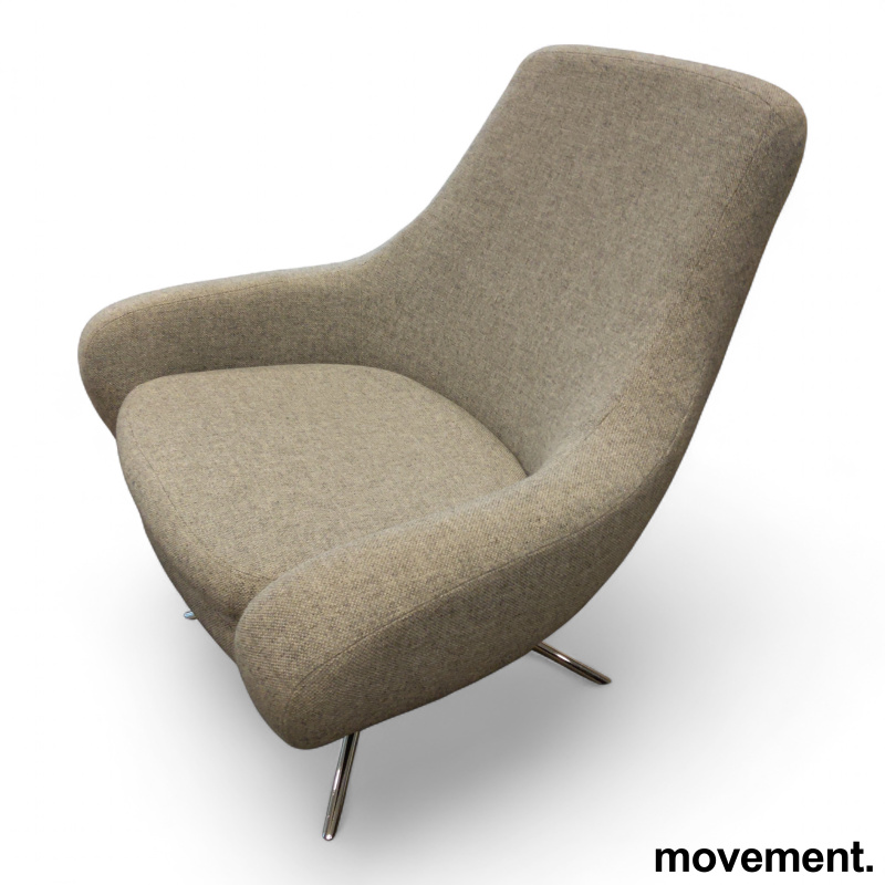 Noomi swivel lounge chair Lyst - 1 / 2