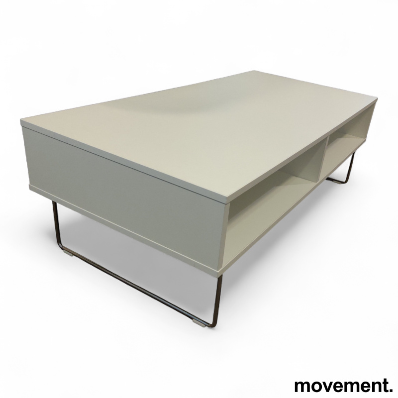 Pivot Kube 130x65cm Hvit, ben i - 2 / 2