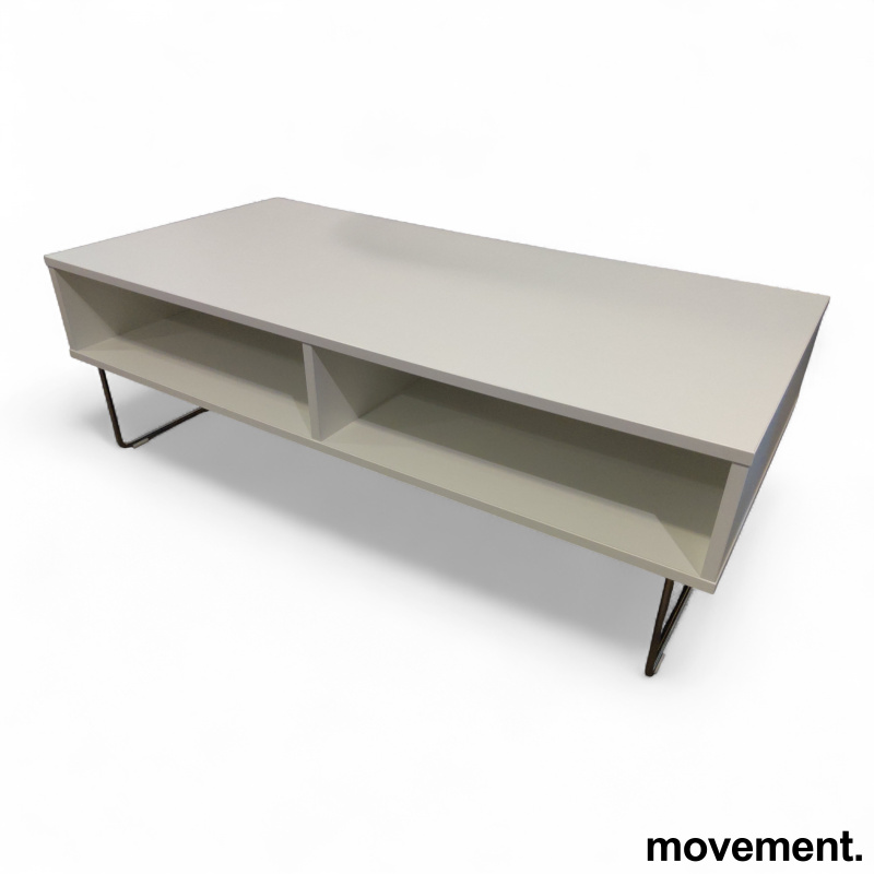 Pivot Kube 130x65cm Hvit, ben i - 1 / 2