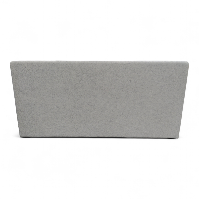 Tab 160x76cm Lyst grått stoff, Pent