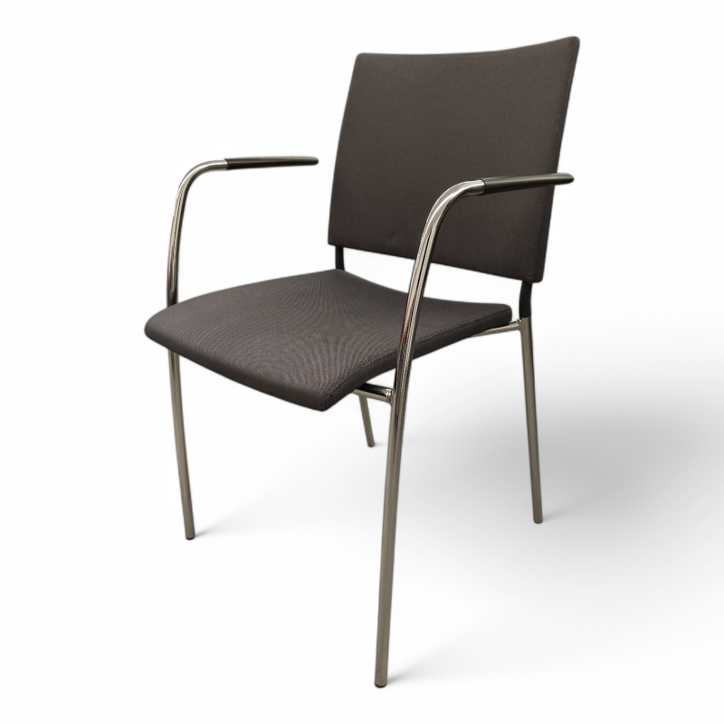 Spira armchair 4 legs mørk grå, ben