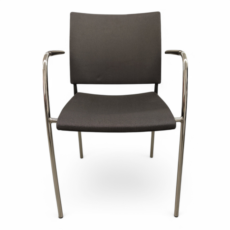 Spira armchair 4 legs mørk grå, ben
