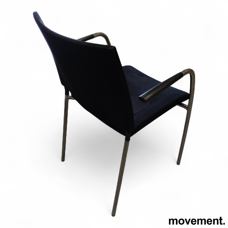 Spira armchair 4 legs Sort - 3 / 3