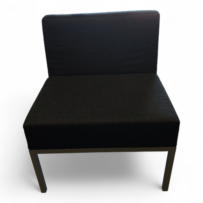 Cube sofamodul med rygg Grått