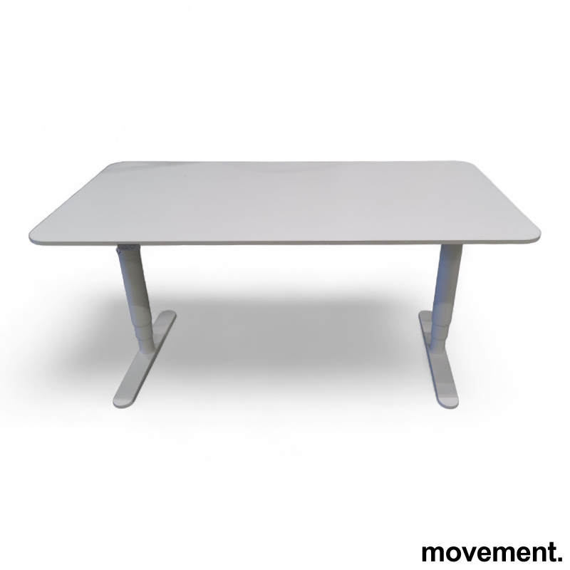 Bekant hevsenk 160x80cm Hvit, Pent - 2 / 2