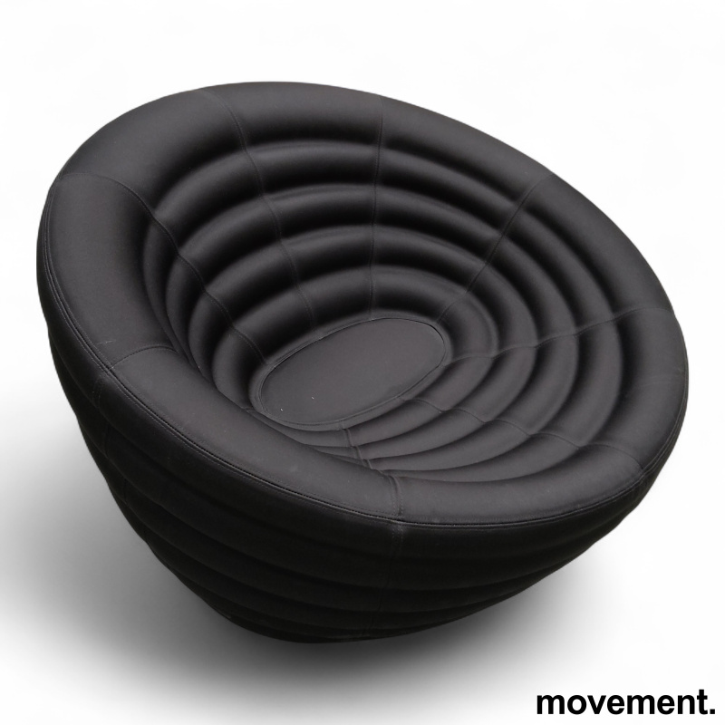 Blow loungestol Sort, Pent brukt - 1 / 2
